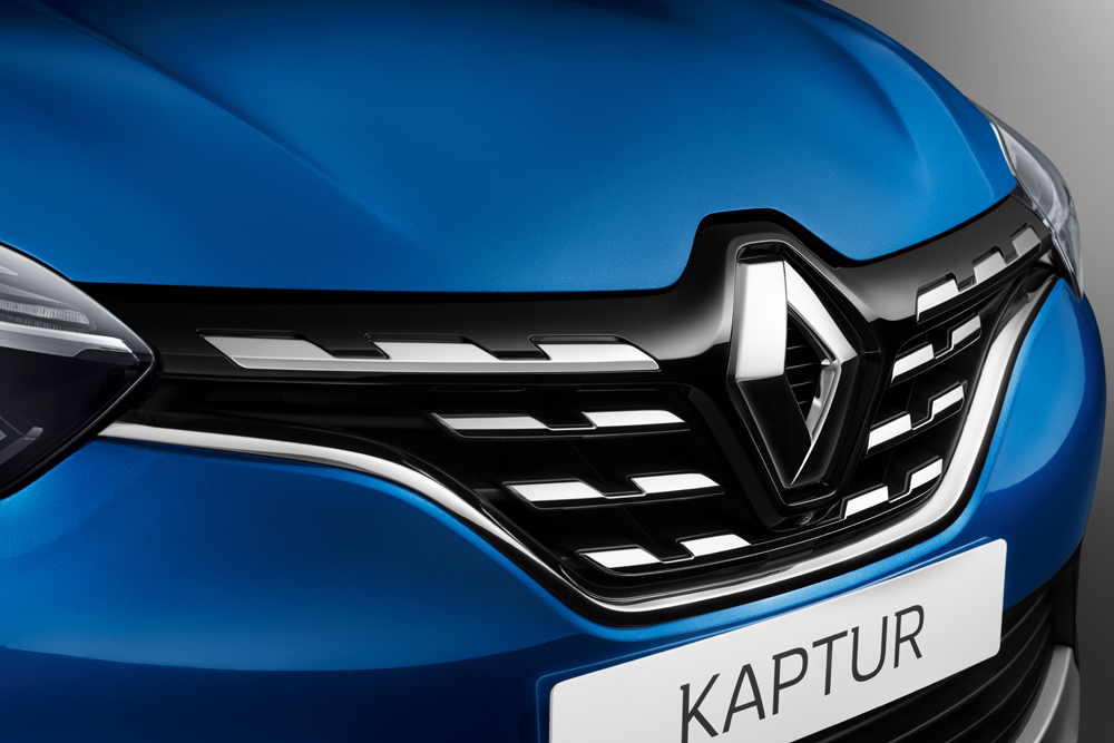 Новая решетка радиатора Renault Kaptur 2020